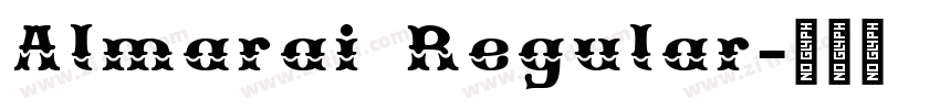 Almarai Regular字体转换 Almarai Regular字体转换